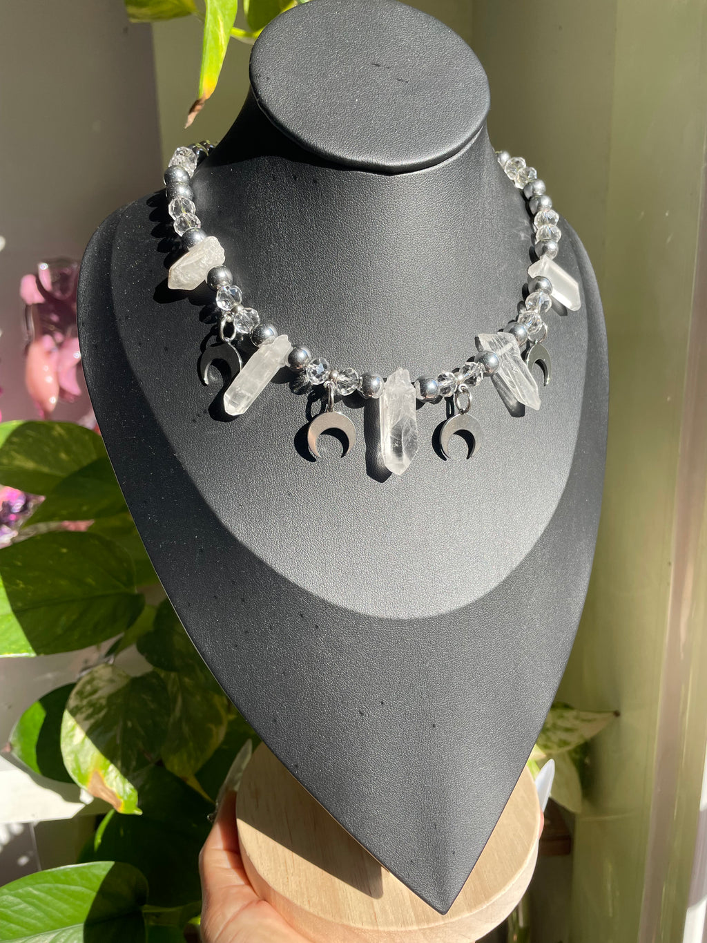 Lunar Quartz Necklace