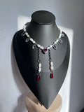 Red heart necklace