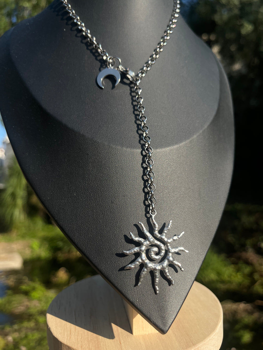 Sun & Moon necklace