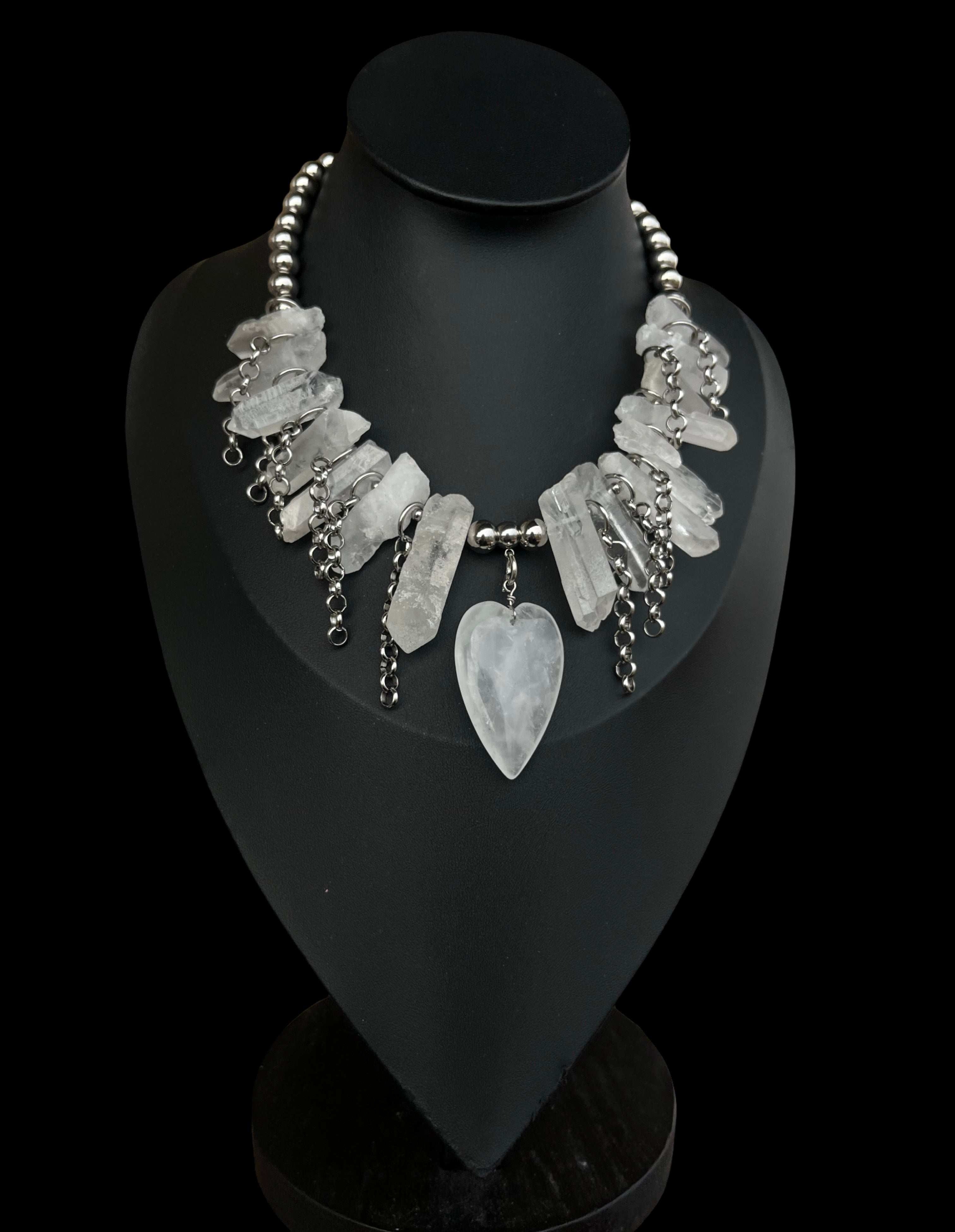 Glacier Heart necklace