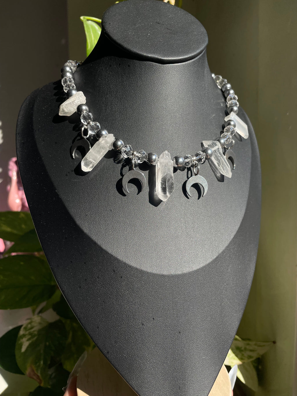Lunar Quartz Necklace