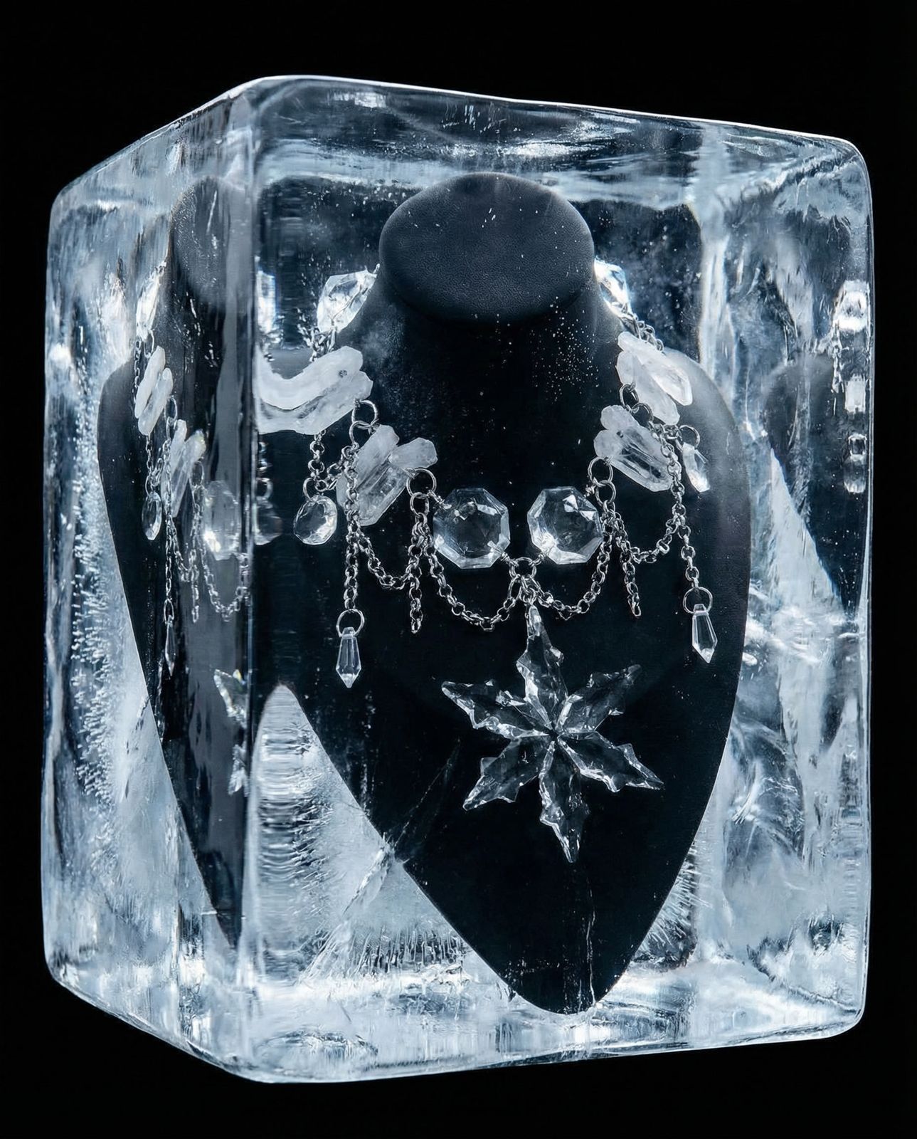 “In the ices” necklace