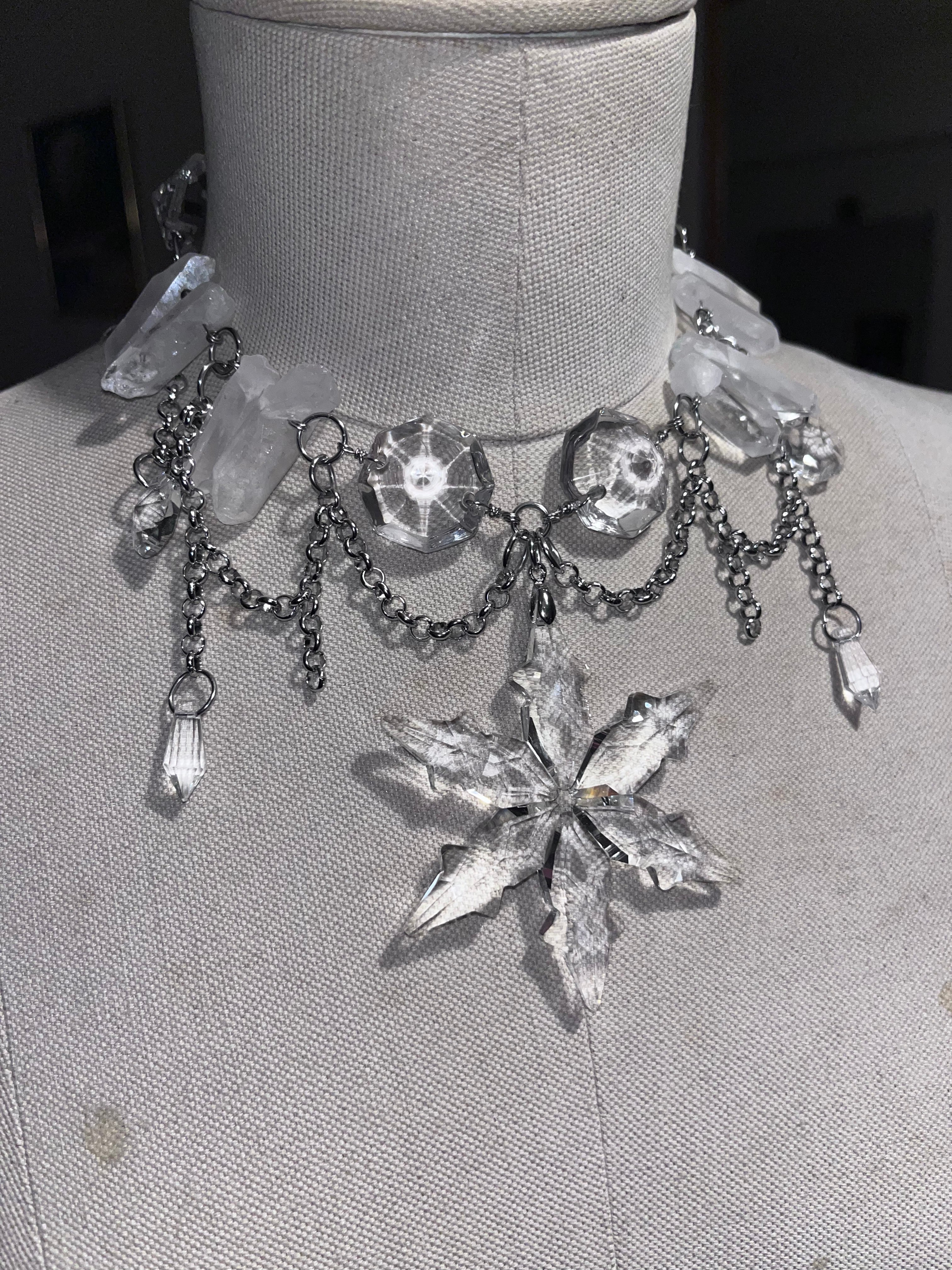 “In the ices” necklace