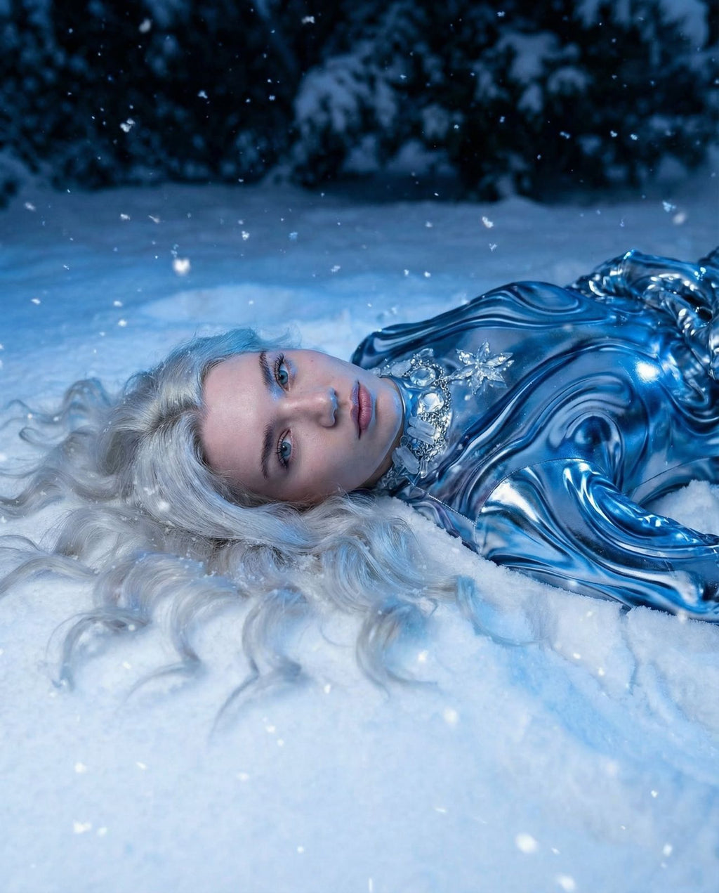 “In the ices” necklace