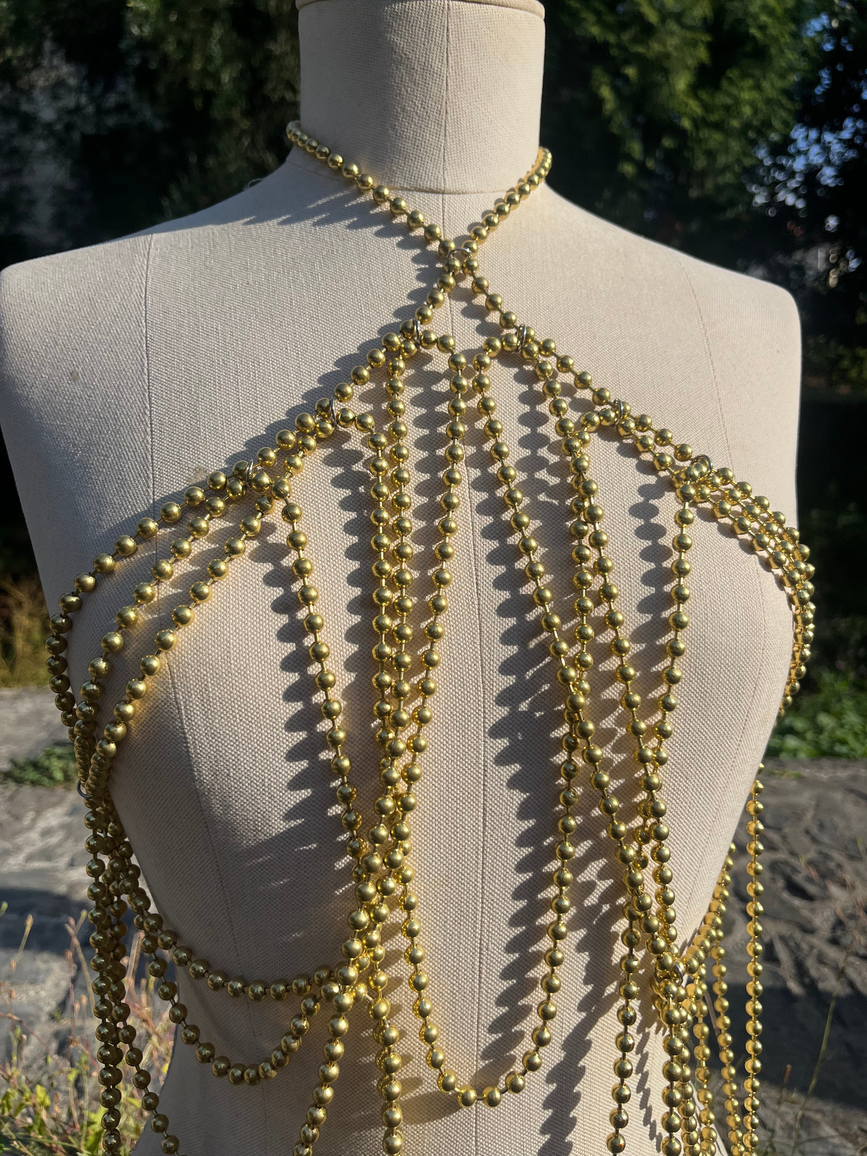 Golden Serpent Body Jewellery Set