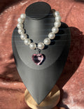 Coquette pearls necklace