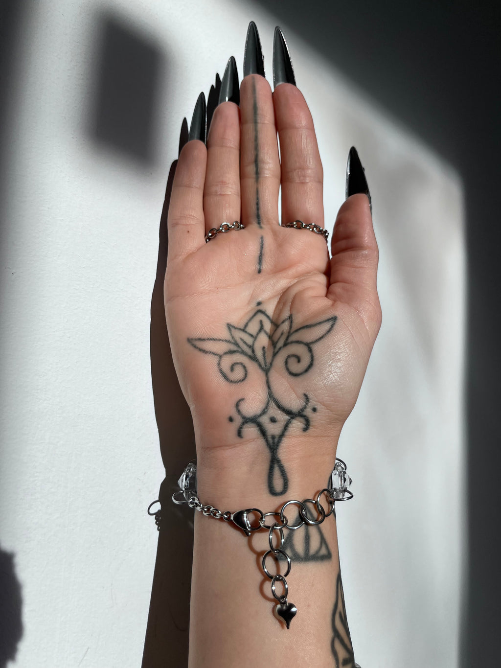 Crystal ring-bracelet