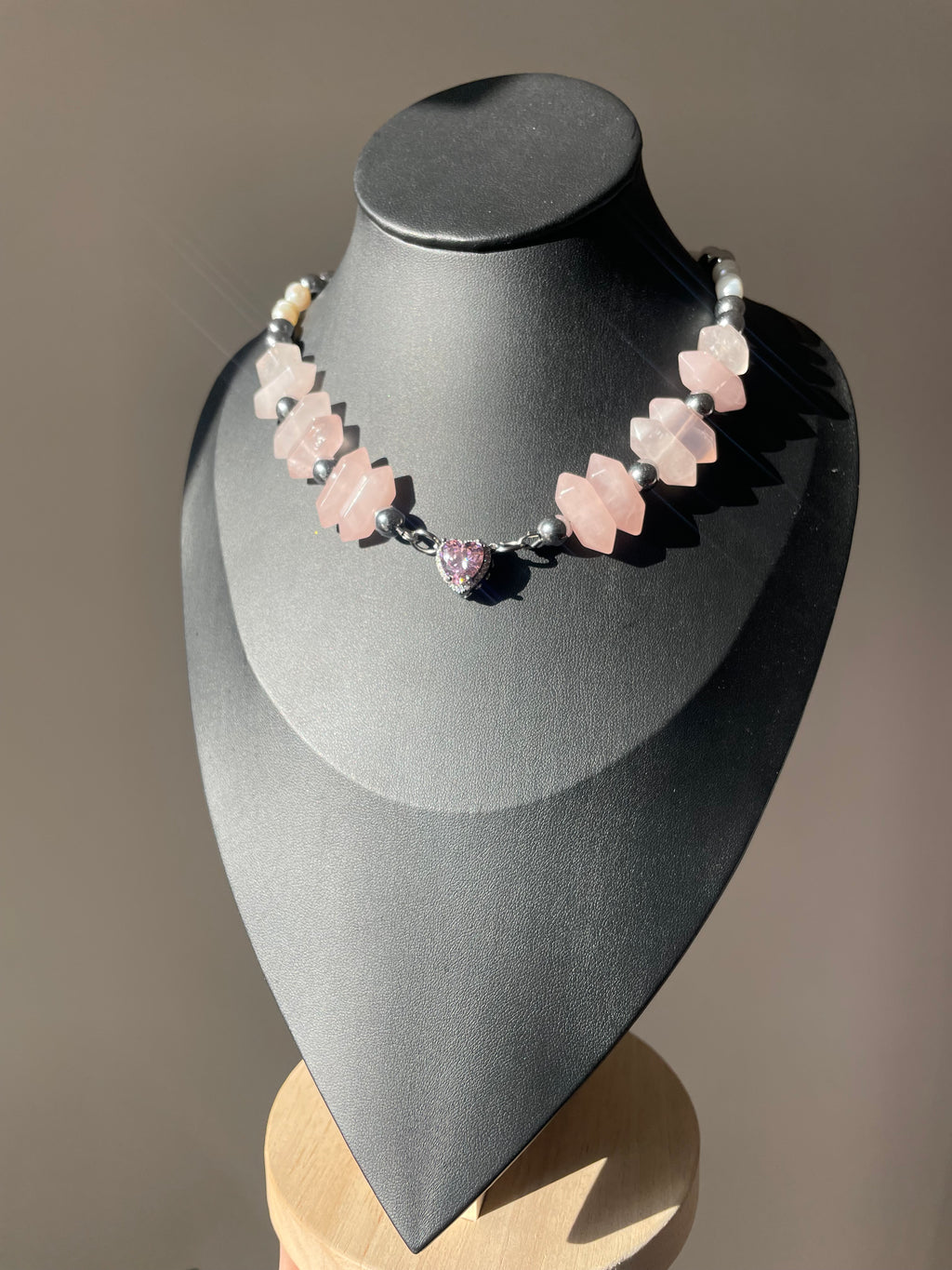 Blush Love necklace