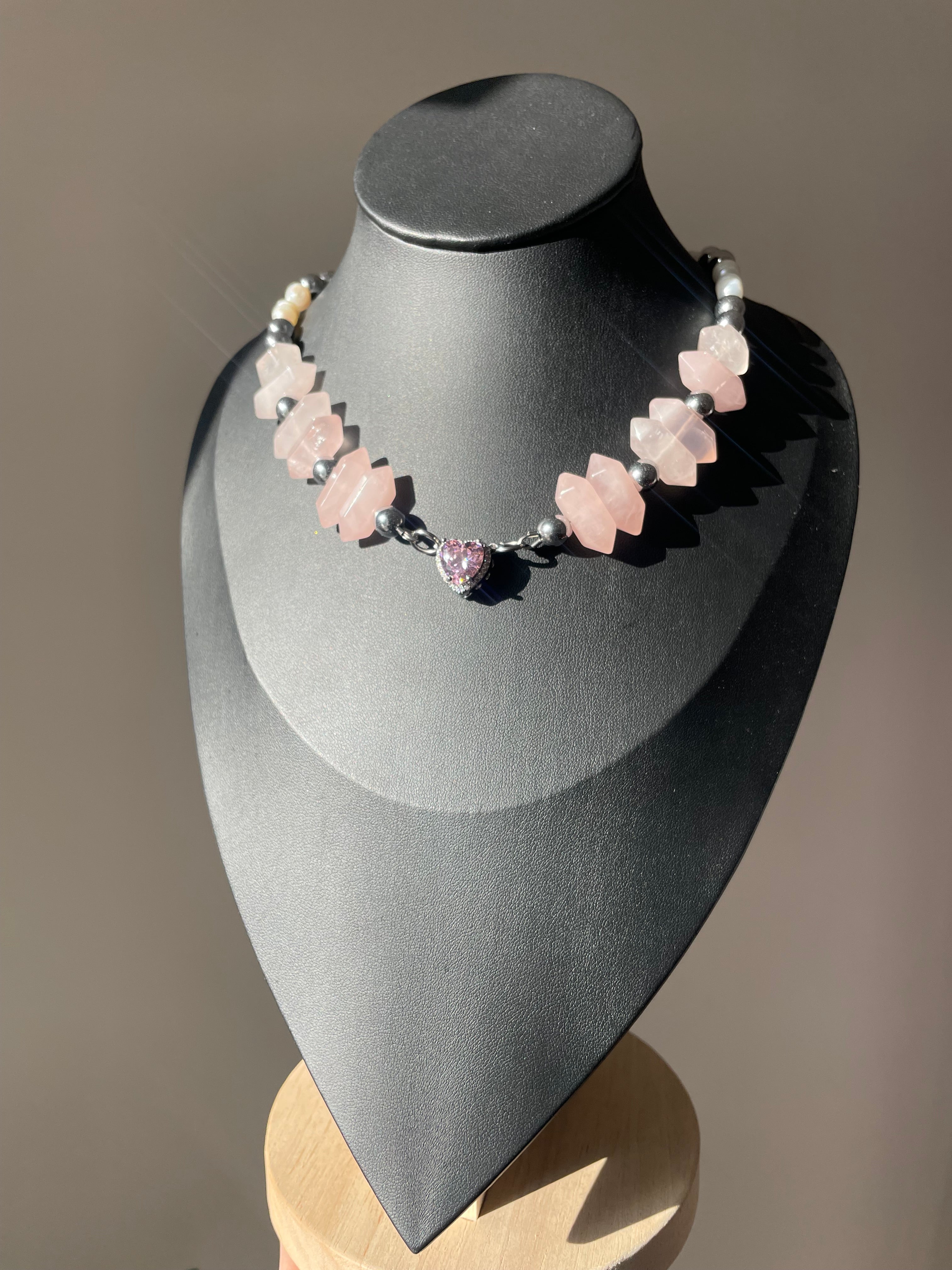 Blush Love necklace