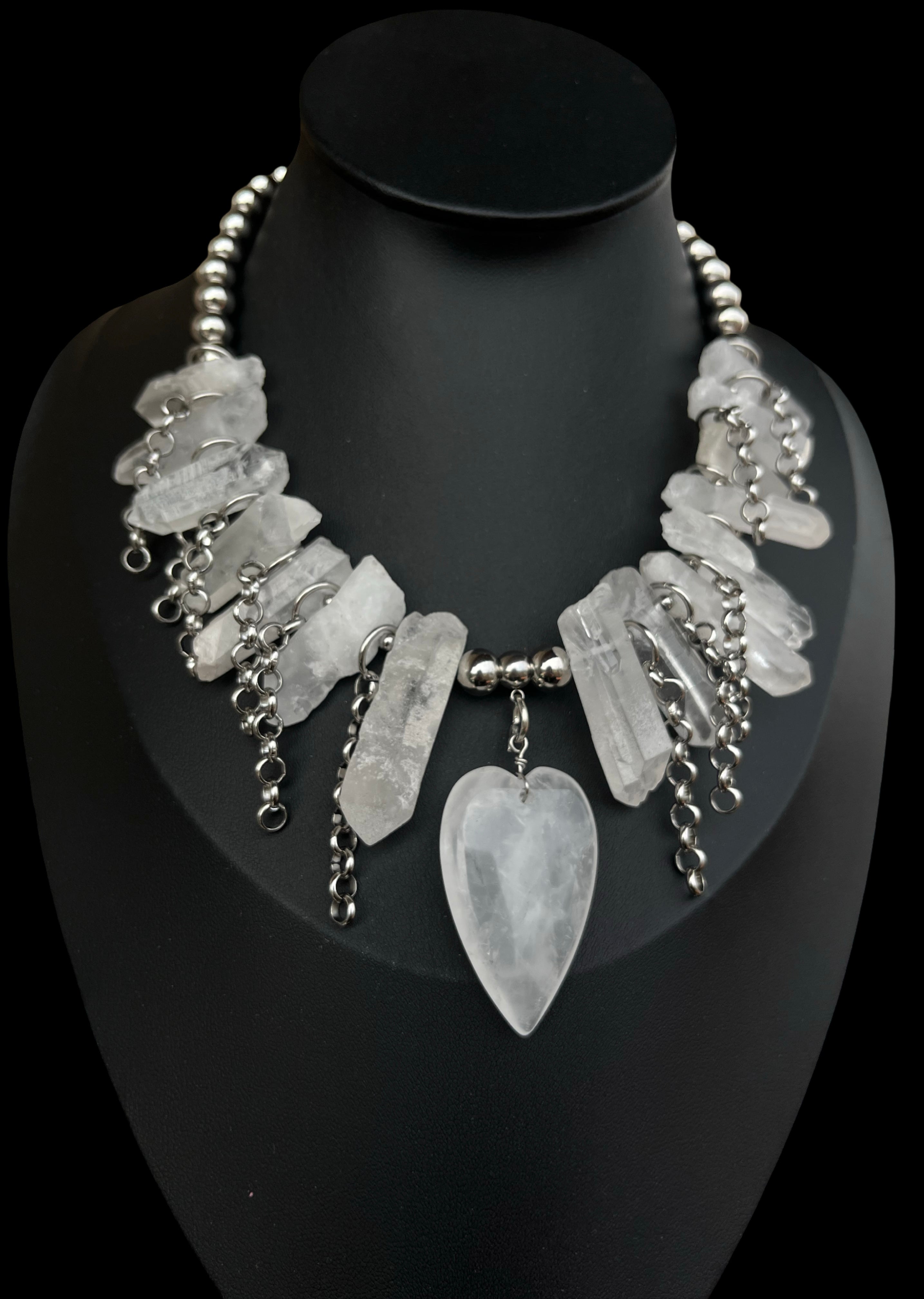 Glacier Heart necklace