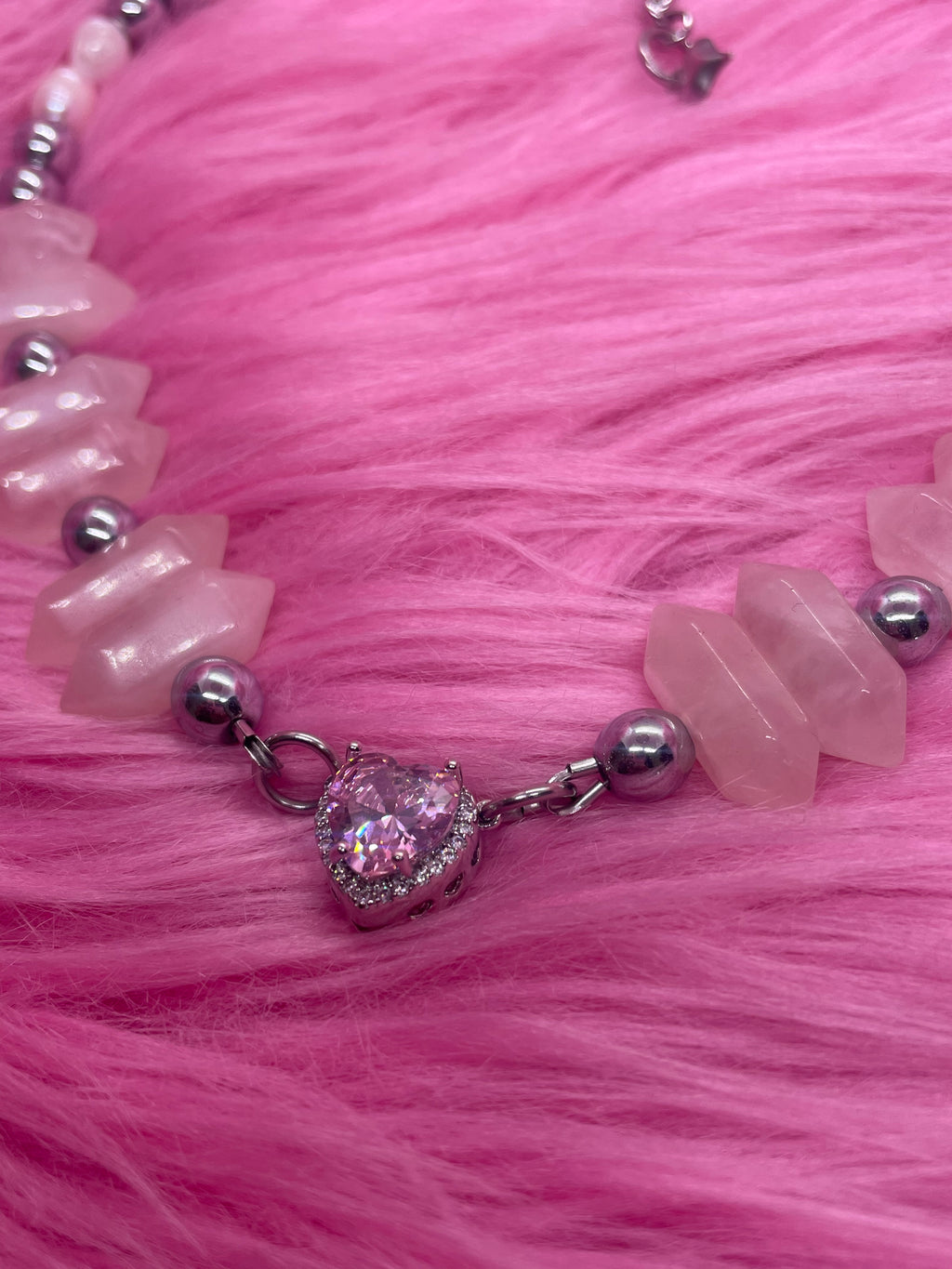 Blush Love necklace