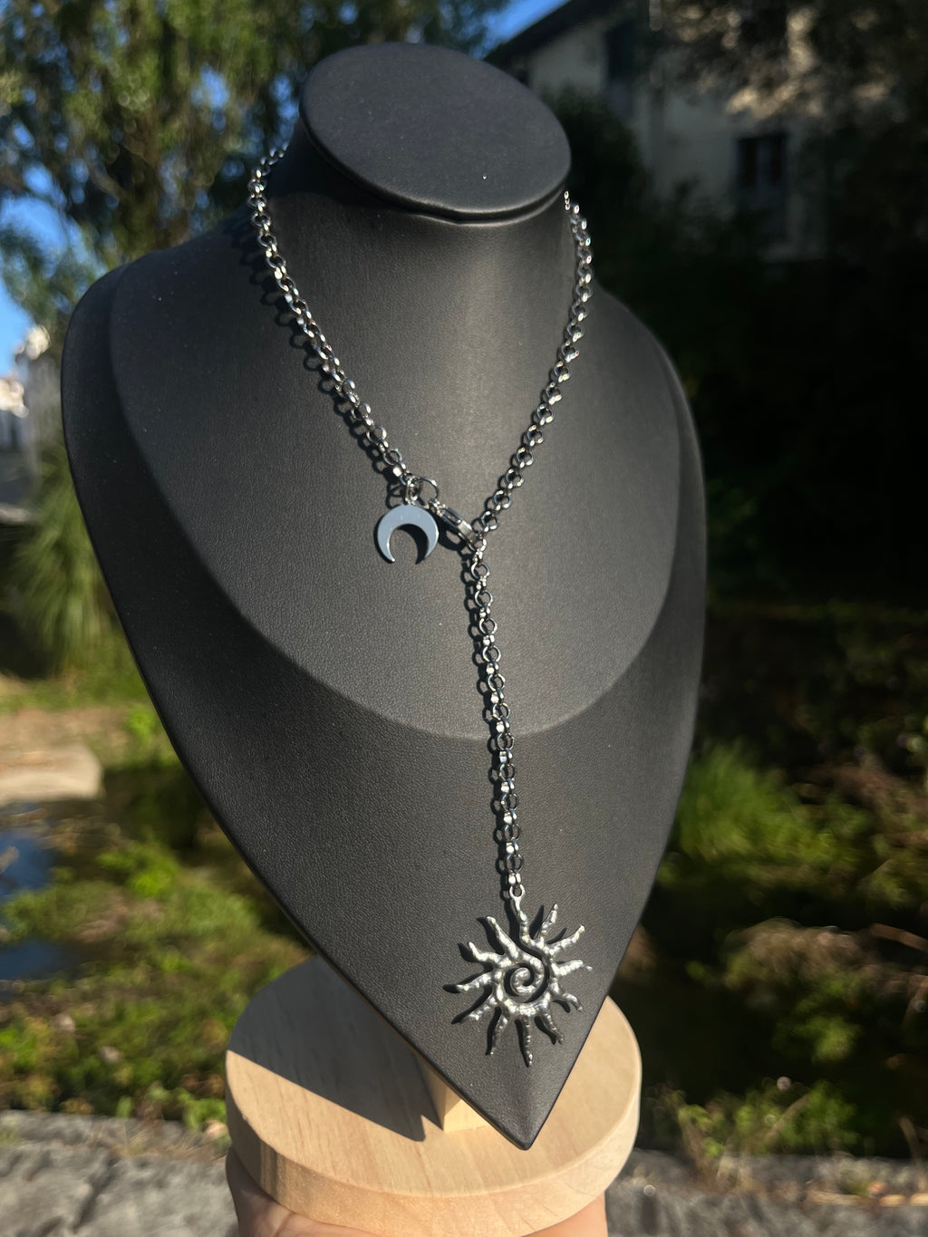 Sun & Moon necklace