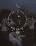 Love Spell Keeper — Crystal Spike Necklace