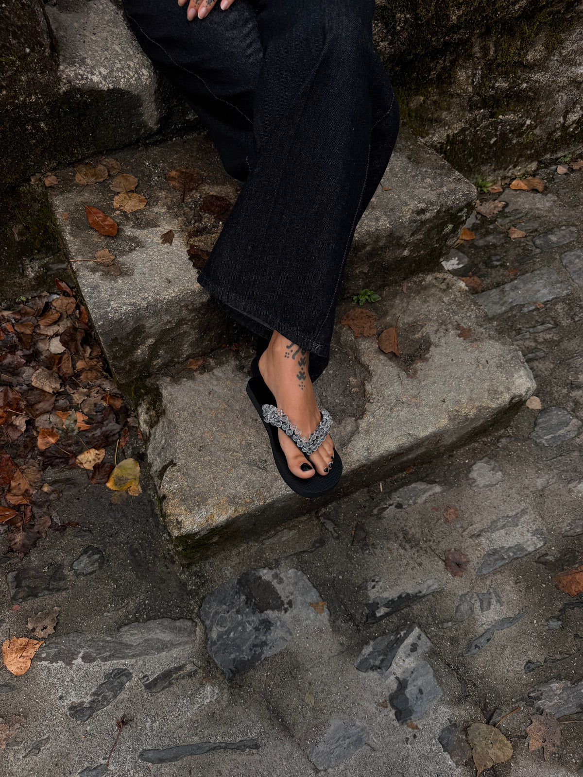 Bedazzled shoewear