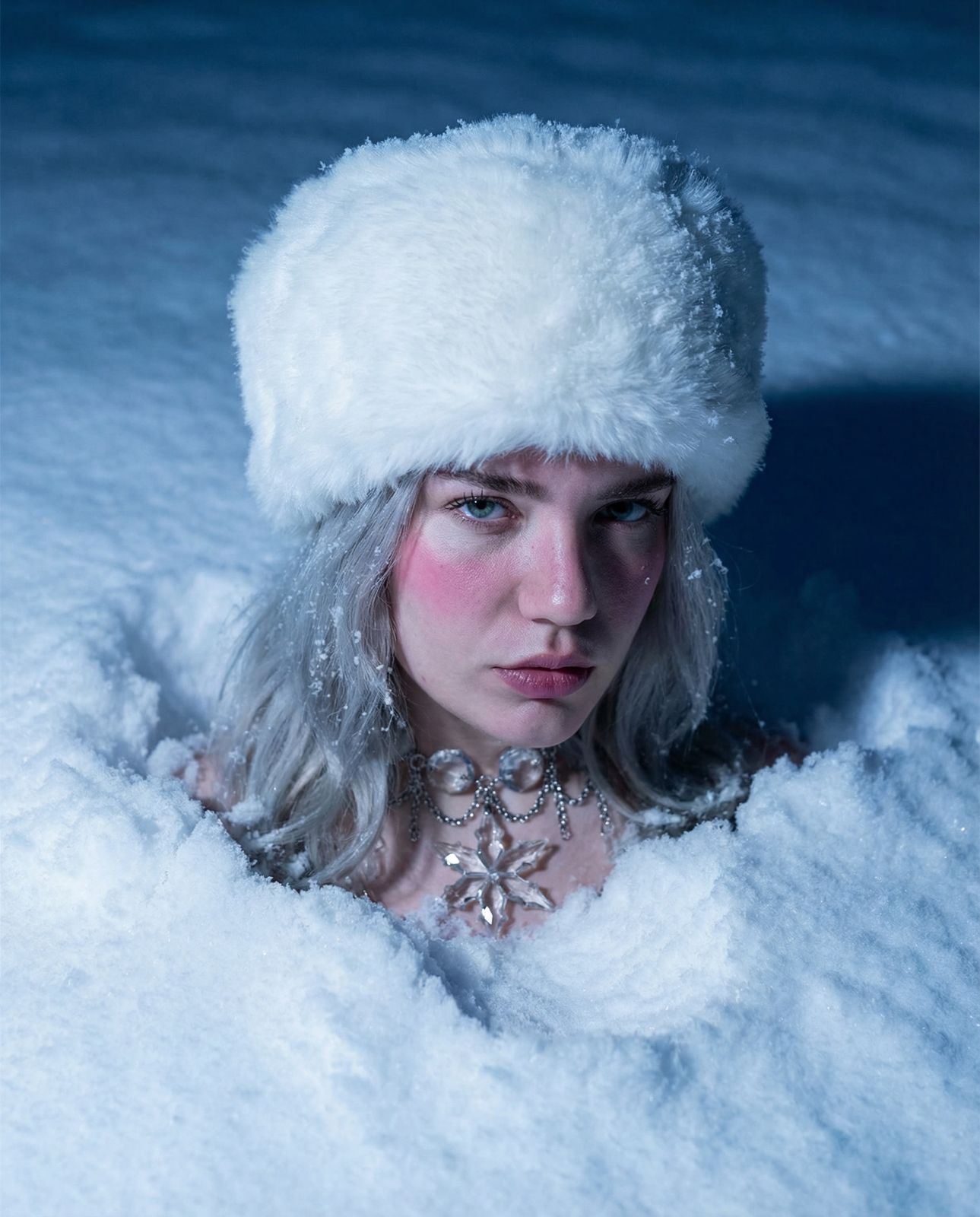 “In the ices” necklace