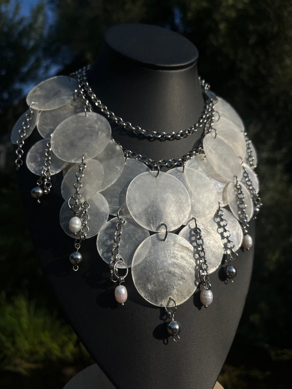 Shell Cascade Necklace