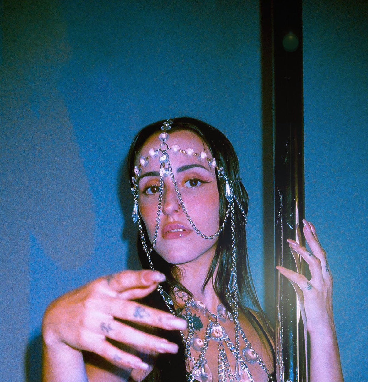 Crystal face jewelry