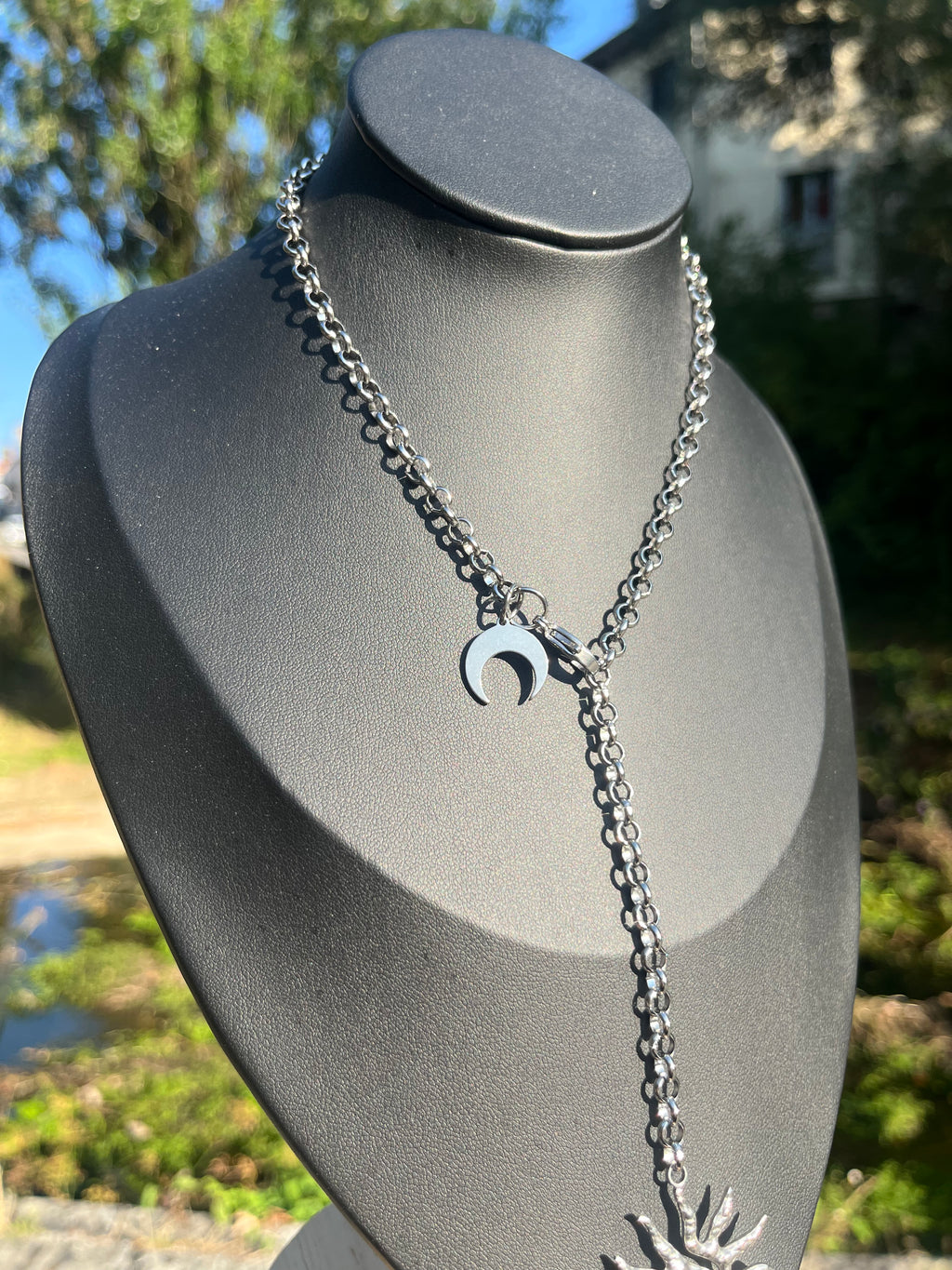 Sun & Moon necklace