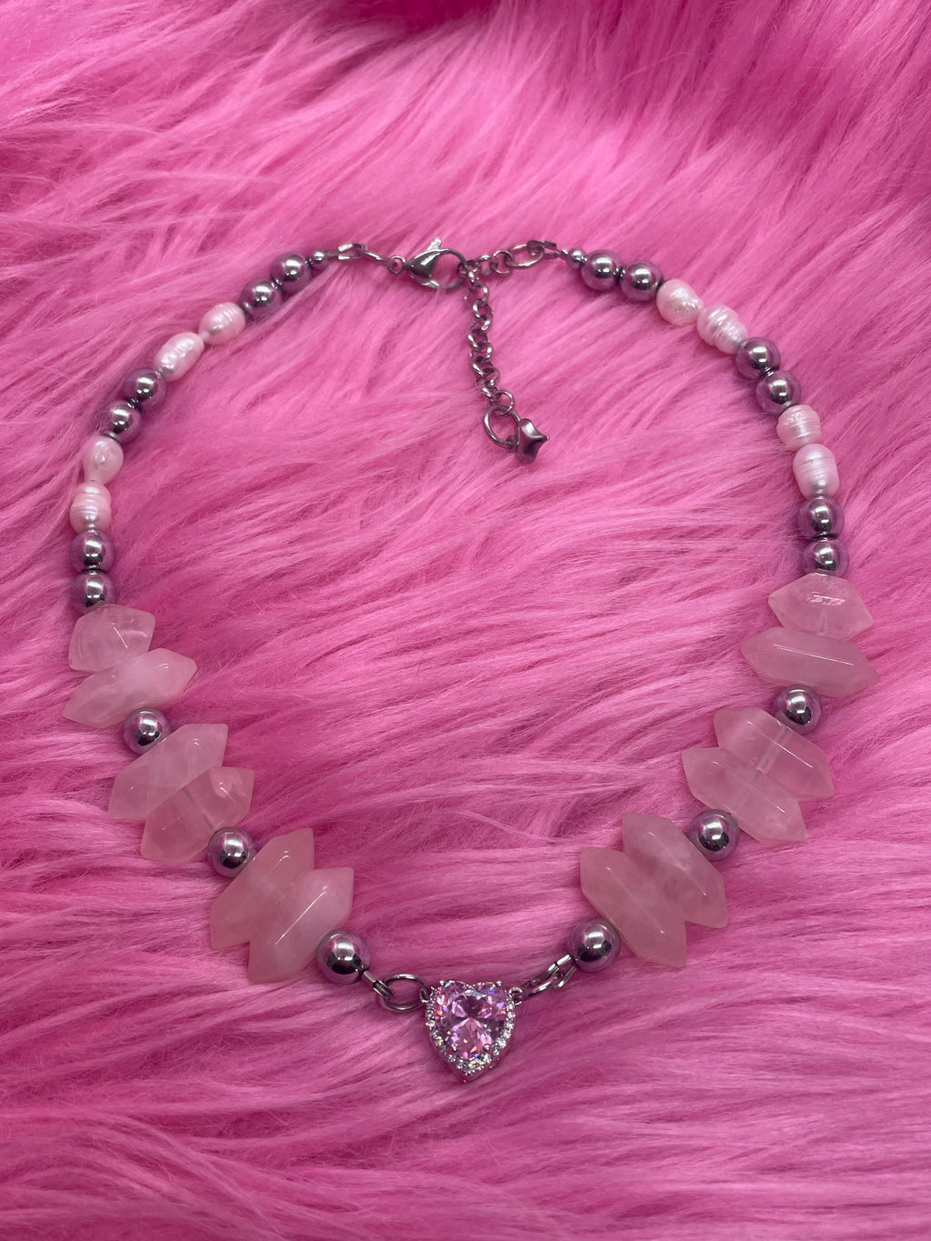 Blush Love necklace