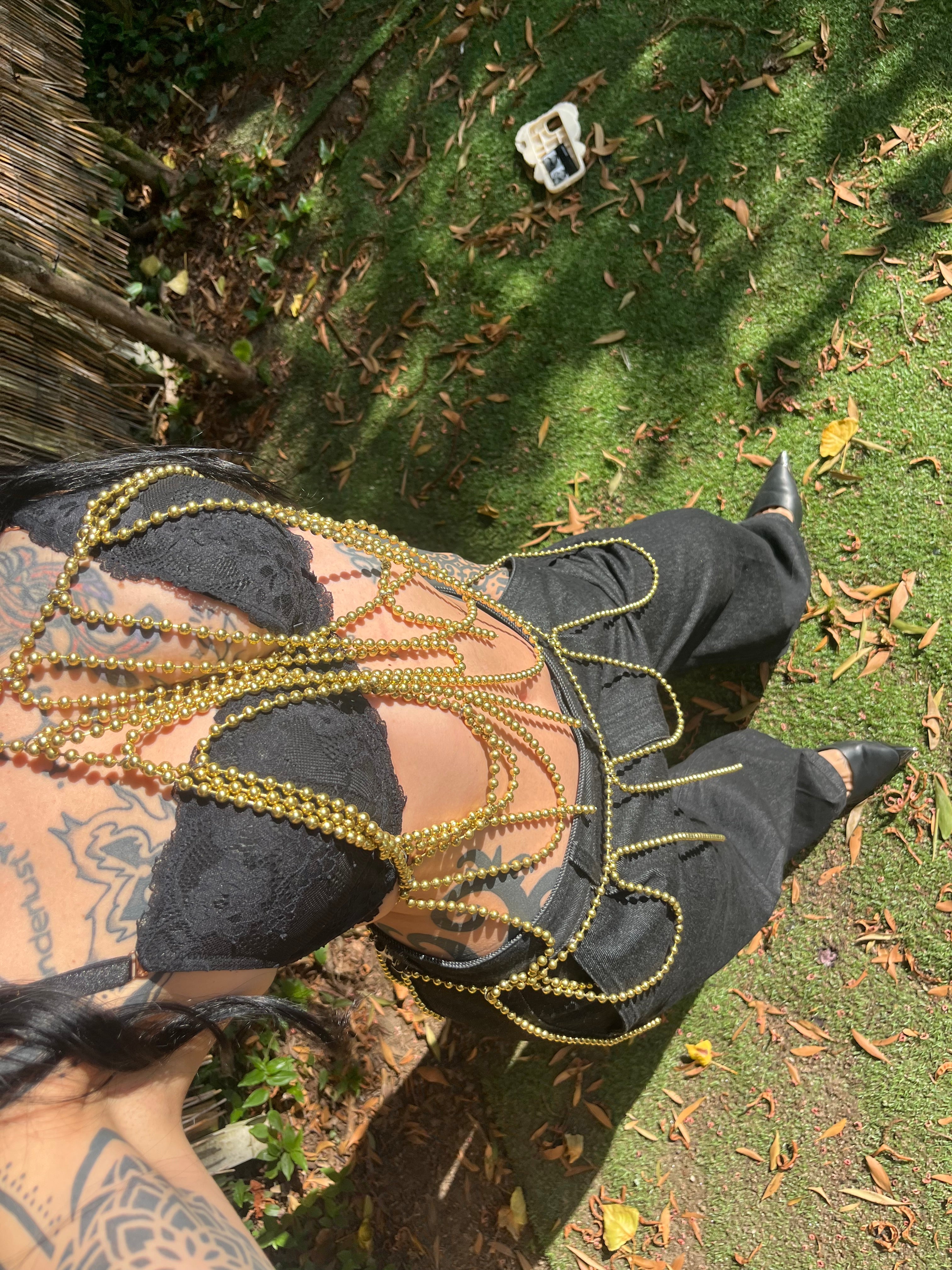 Golden Serpent Body Jewellery Set