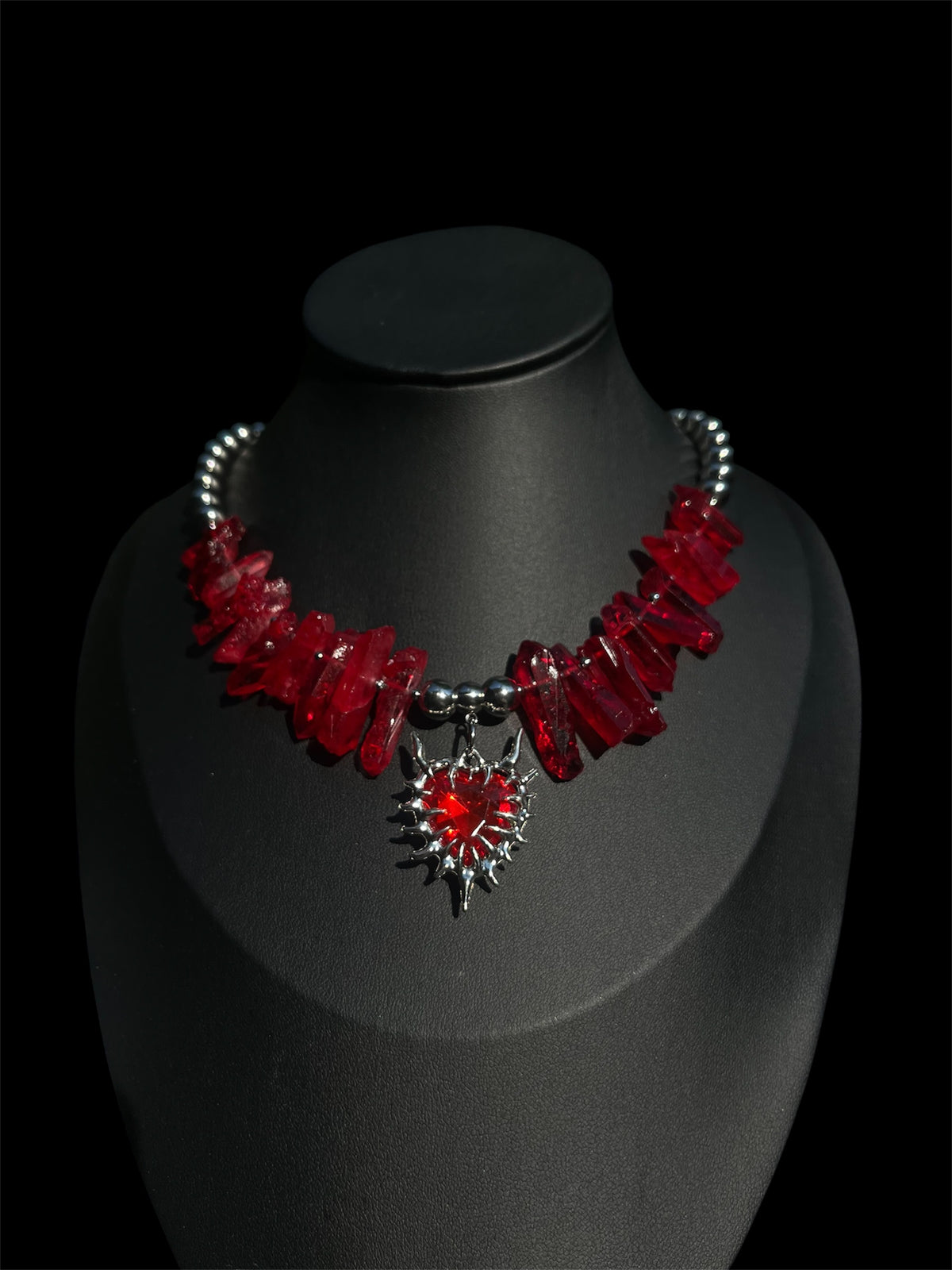 Scarlet Relic Grunge necklace