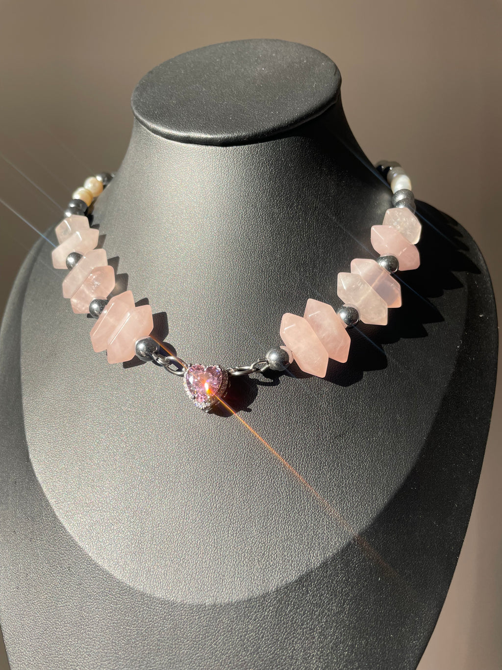 Blush Love necklace