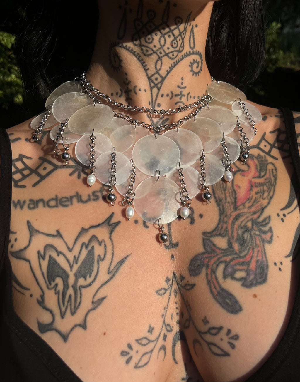 Shell Cascade Necklace