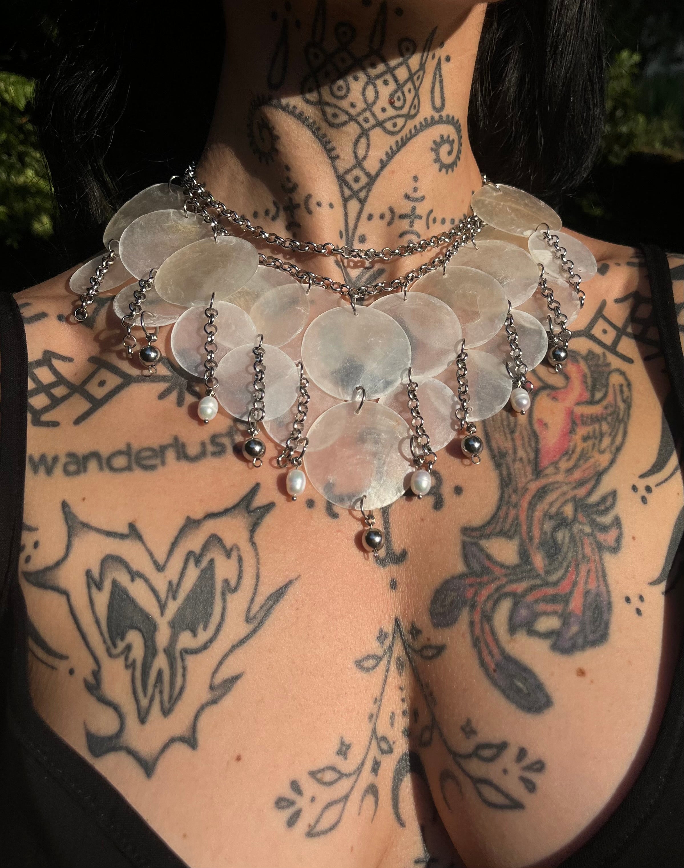 Shell Cascade Necklace