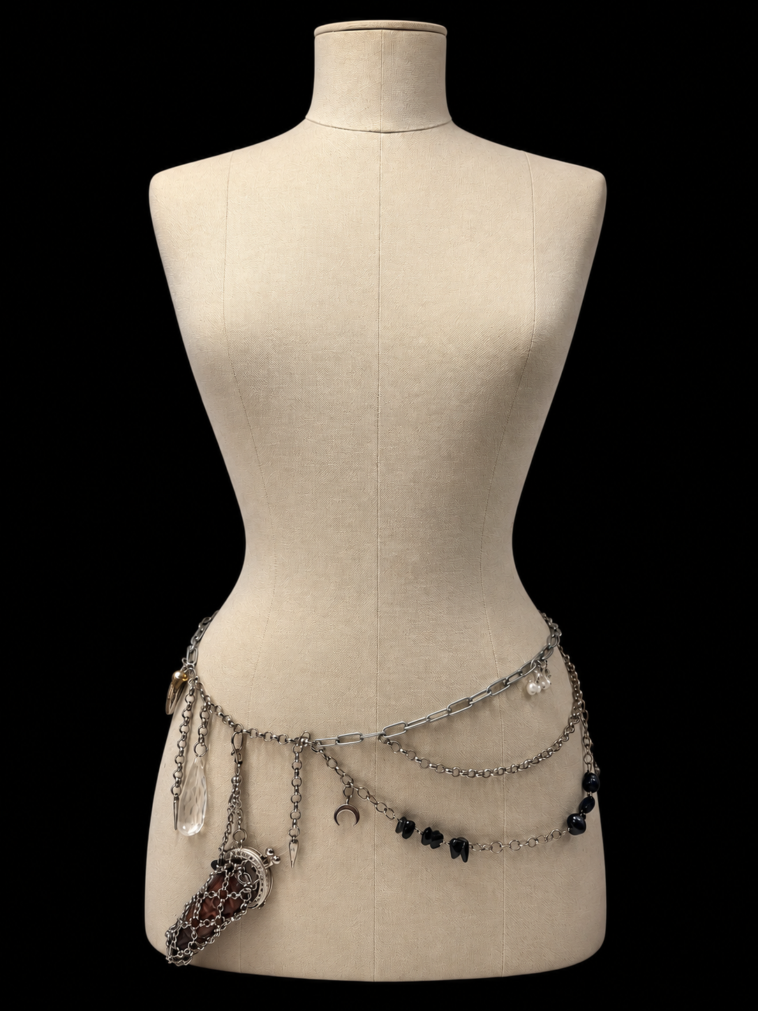 Victorian Chatelaine Lip Gloss Holder