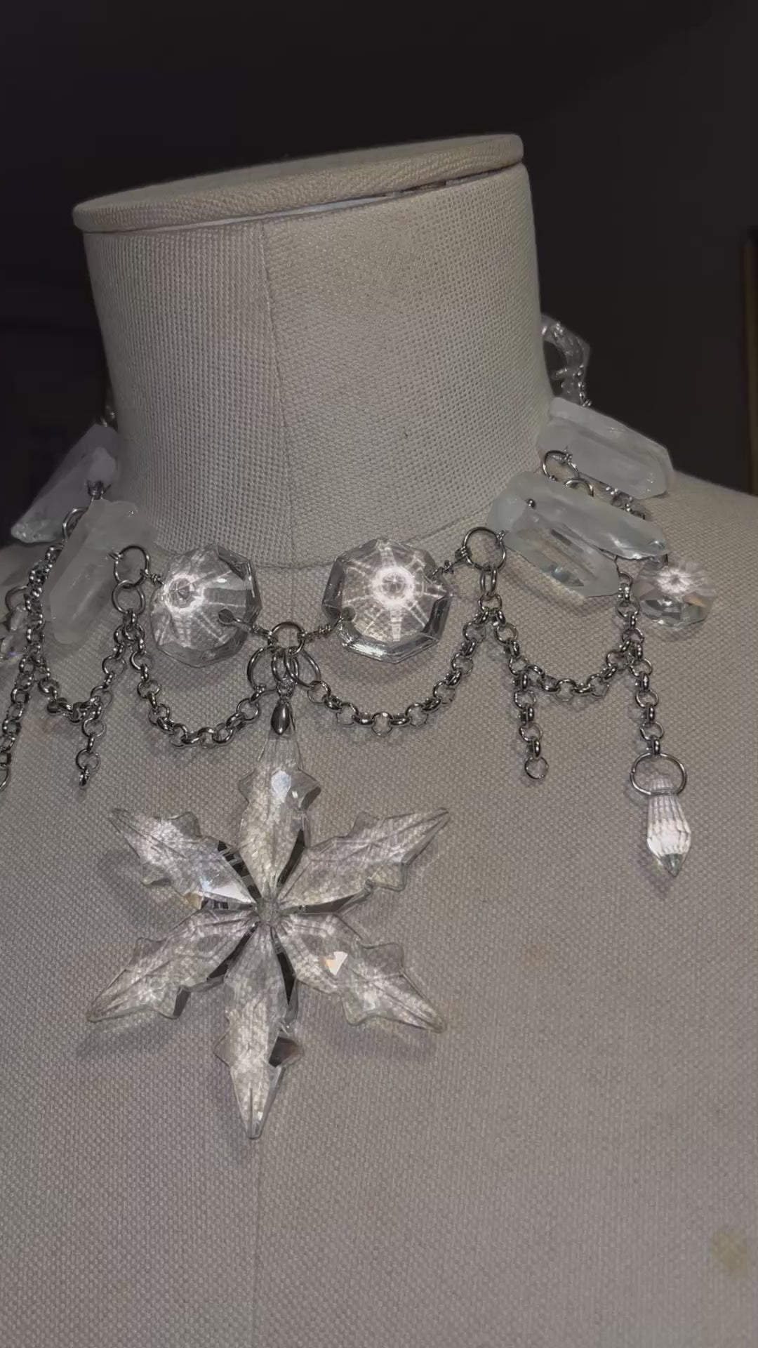 “In the ices” necklace