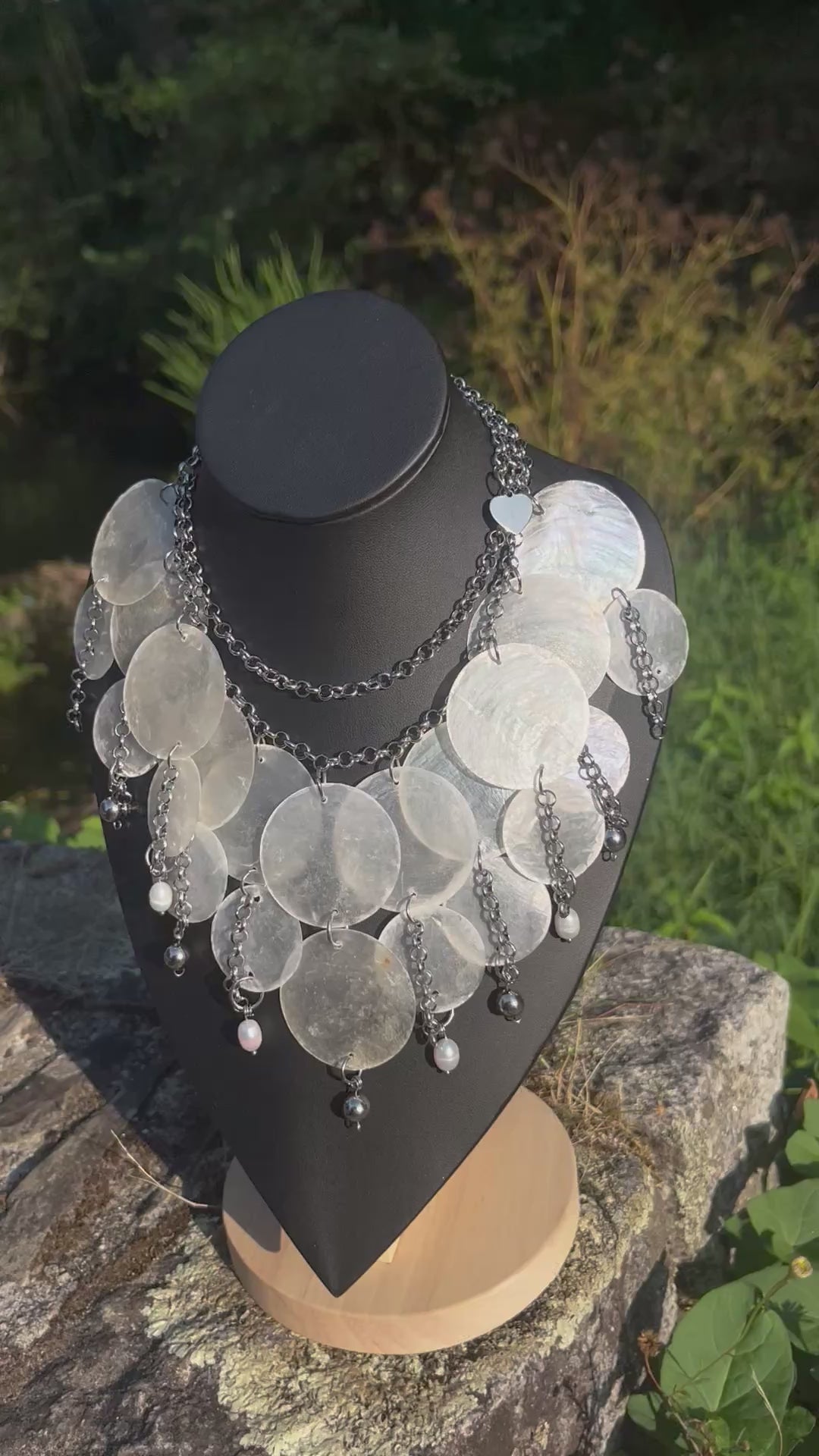 Shell Cascade Necklace