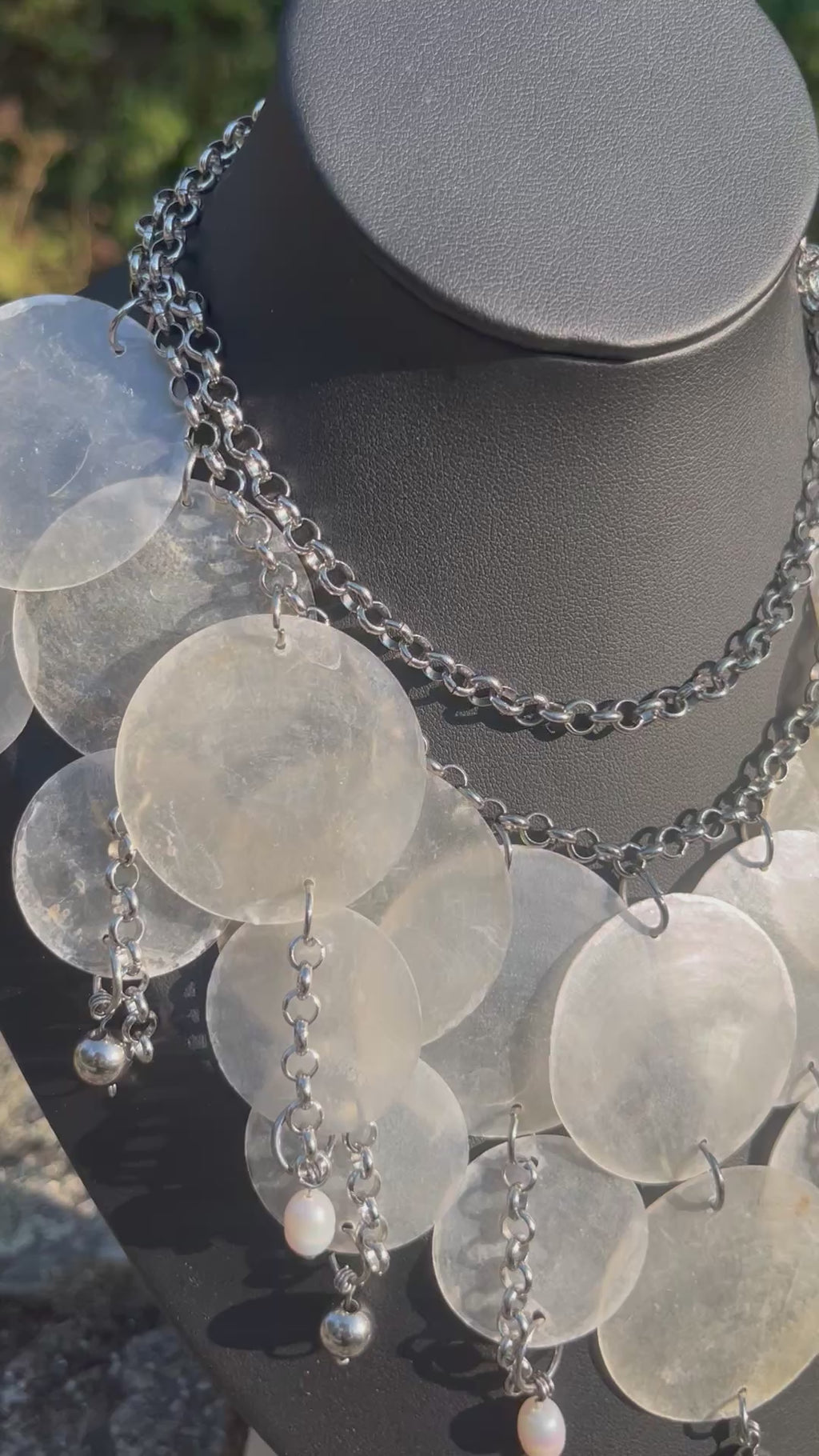 Shell Cascade Necklace