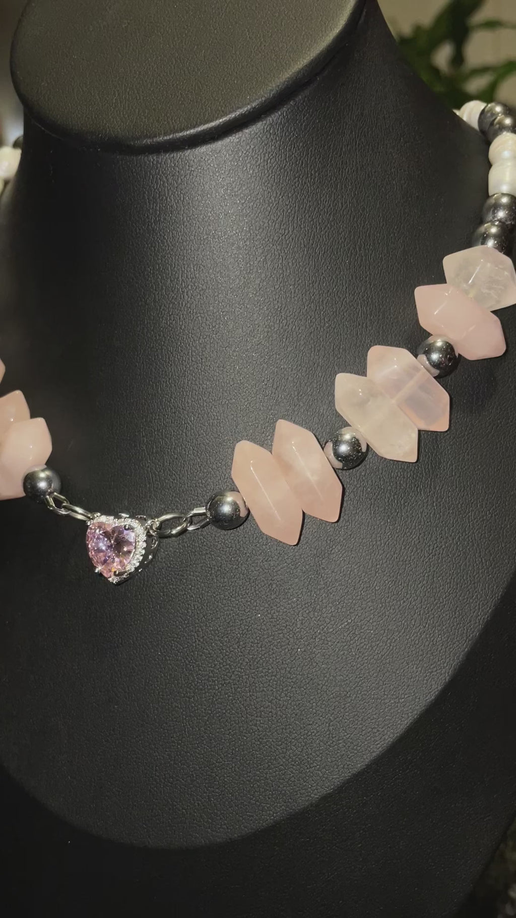 Blush Love necklace